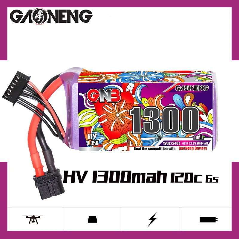 2Pcs GNB 6S Lipo Battery 22.8V – Drone Battery Plate Bewertung und Preis