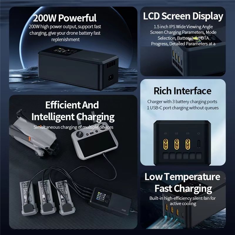 24-Hour Delivery Three-Way Sma – Drone Battery Smart Bewertung und Preis