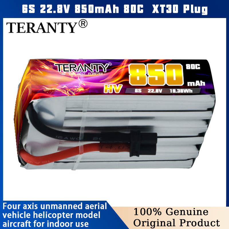 TERANTY 6S 22.8V 850mAh 80C HV – Drone Battery High Voltage Bewertung und Preis
