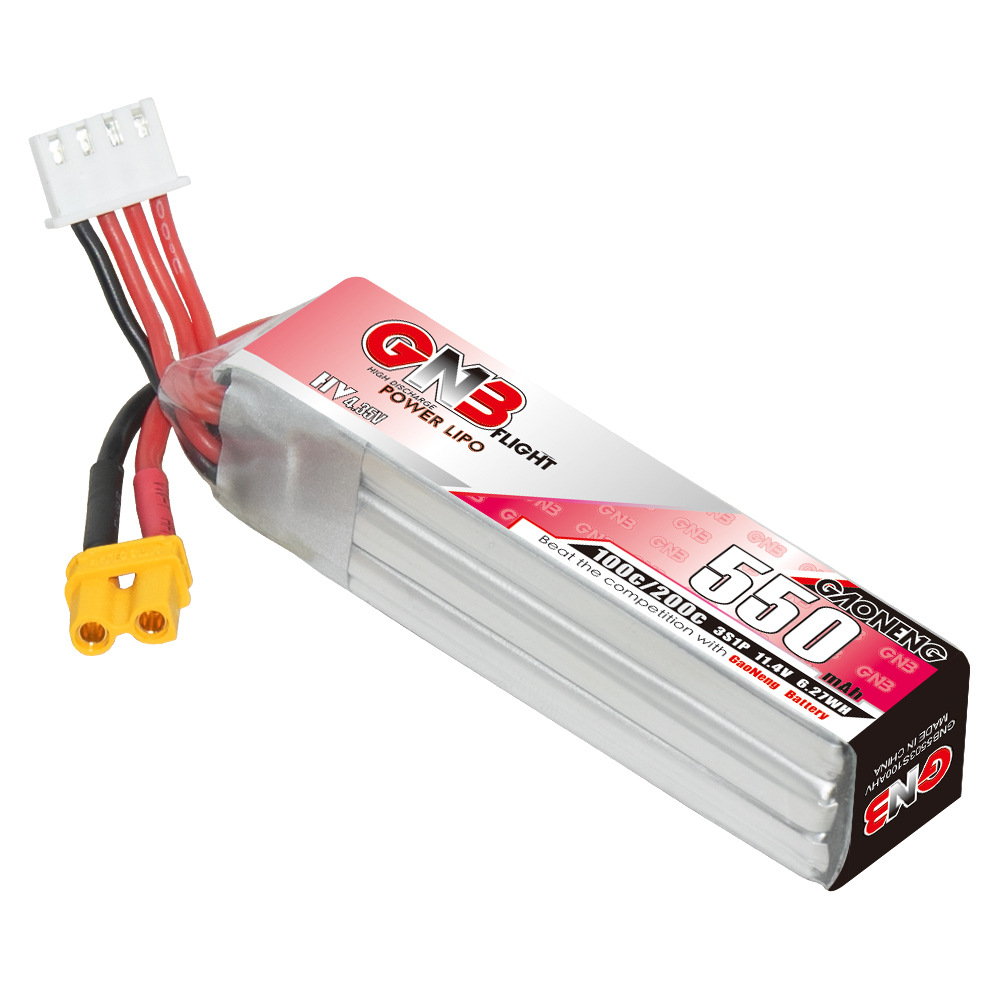 GNB HV 11.4V 550mAh 100C/200C  – Drone Battery Lipo Bewertung und Preis
