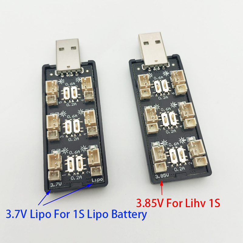 6CH USB 1S LiPo/LiHv 3.7V/4.2V – Drone Battery Plate Bewertung und Preis