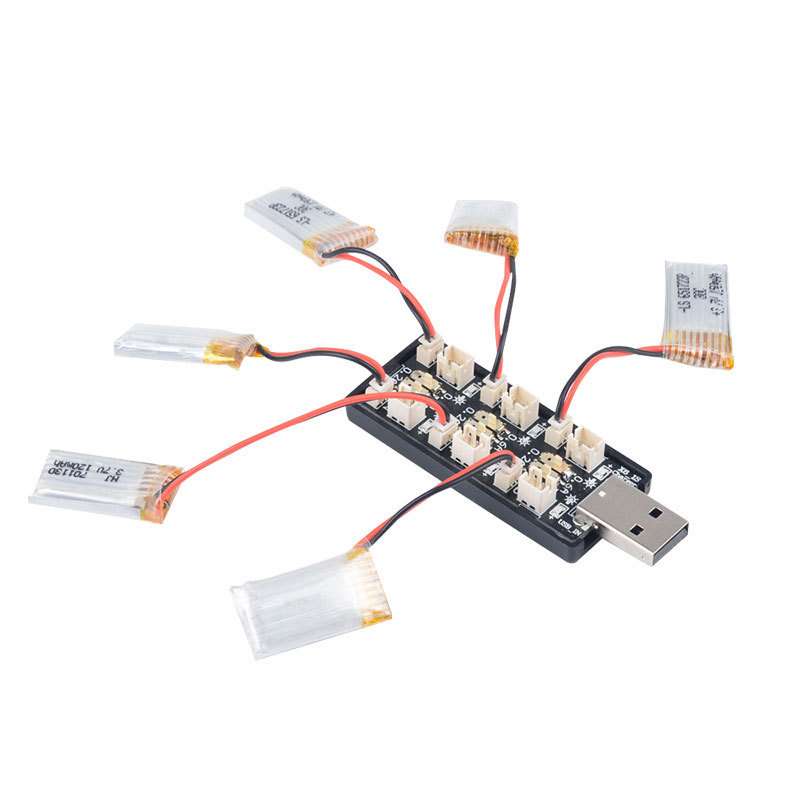 6CH USB 1S LiPo/LiHv 3.7V/4.2V – Drone Battery Plate Bewertung und Preis