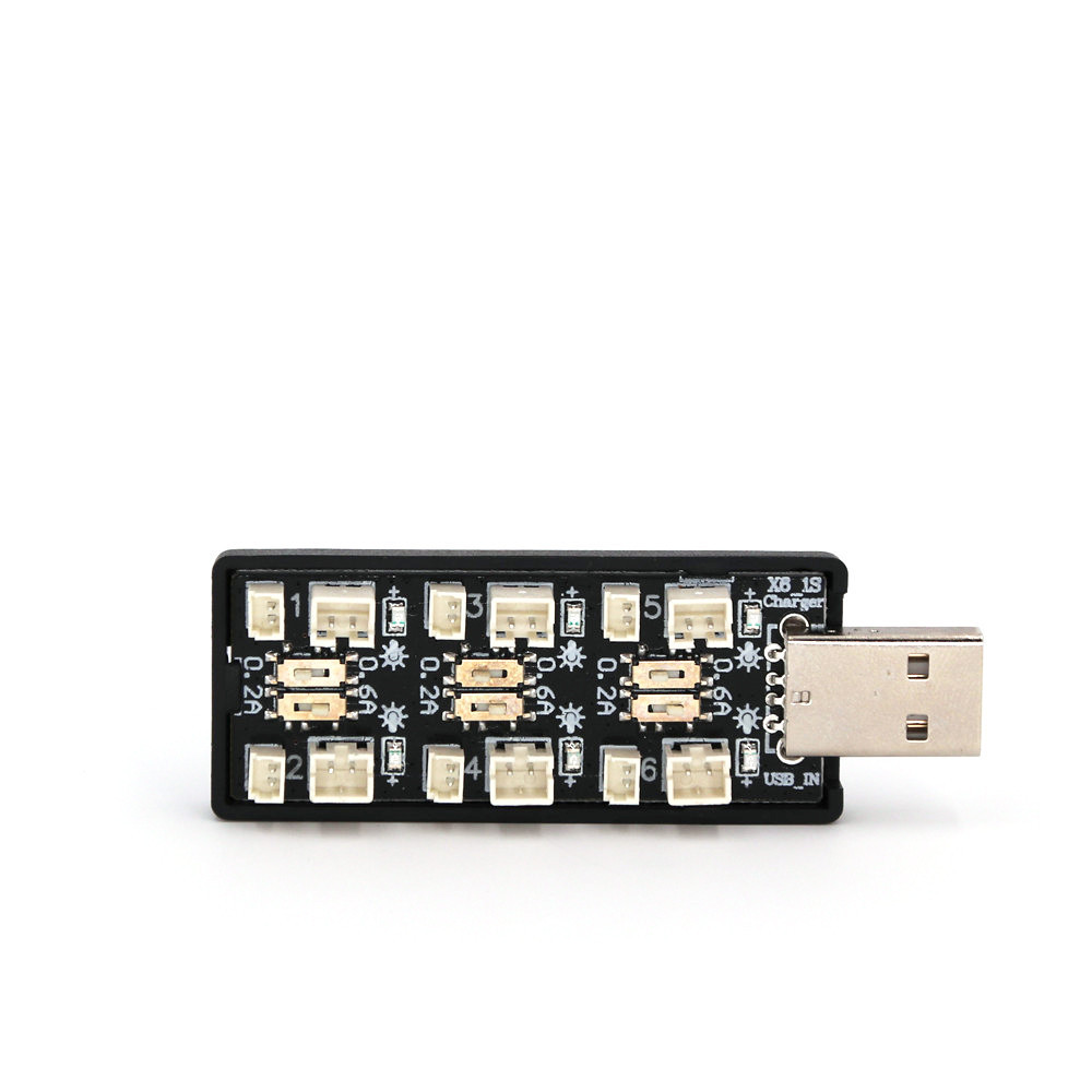 6CH USB 1S LiPo/LiHv 3.7V/4.2V – Drone Battery Plate Bewertung und Preis