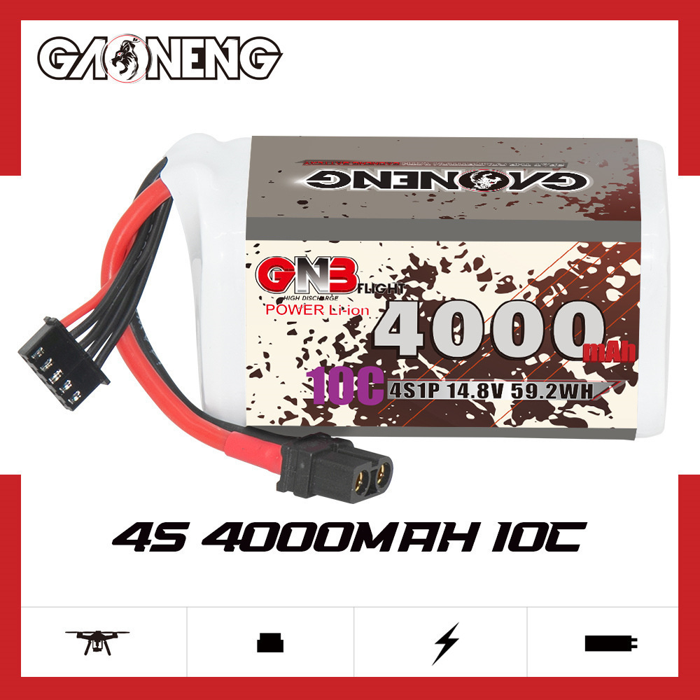 GNB 4000mAh 4S 14.8V 10C 20C W – Drone Battery Lipo Bewertung und Preis