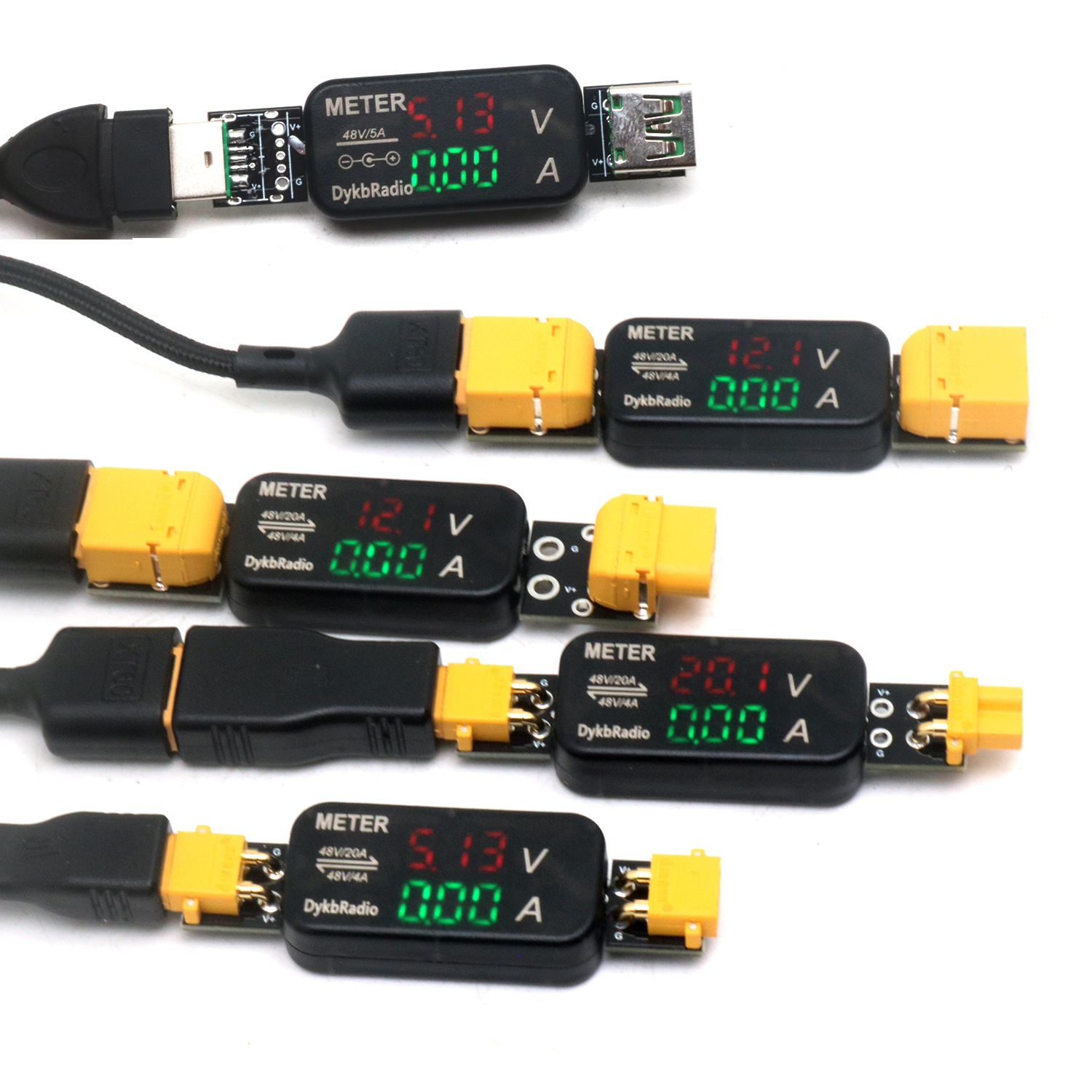 USB XT60 XT30 Voltmeter Ammete – Drone Battery Voltage Checker Bewertung und Preis