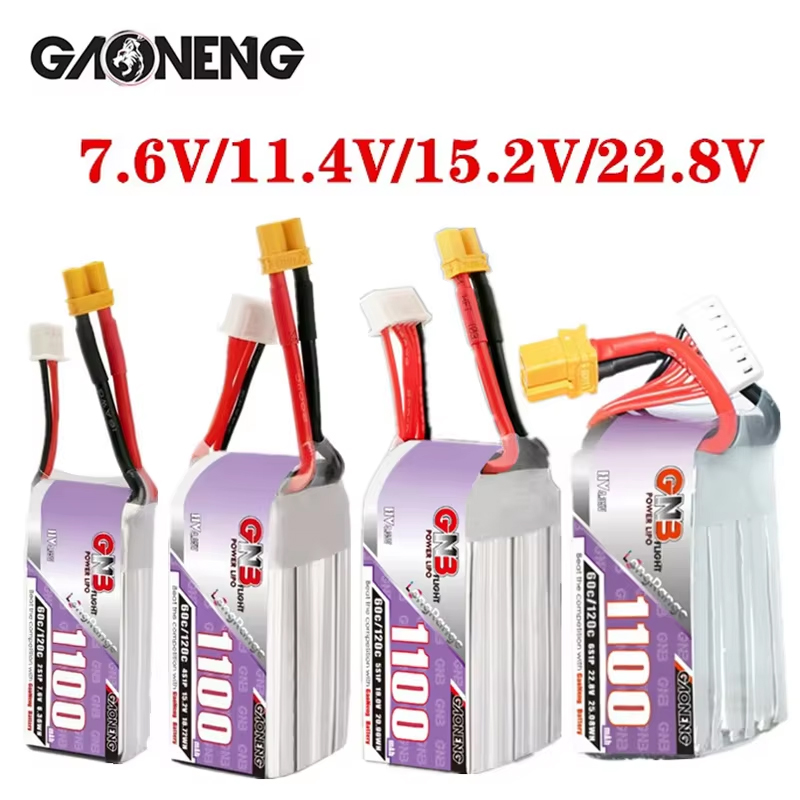 GNB 1100mAh 2S 3S 4S 6S 60C/12 – Drone Battery Lipo Bewertung und Preis