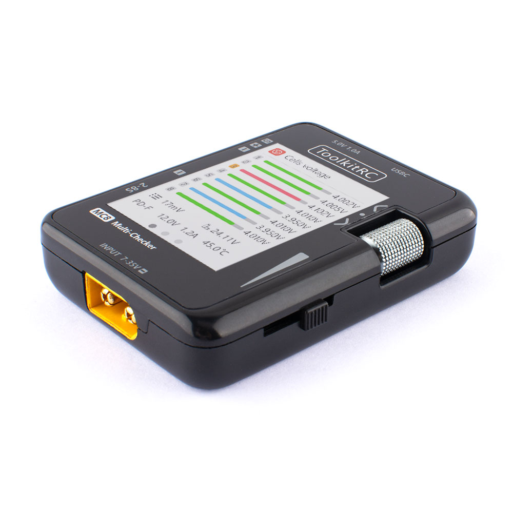 ToolkitRC MC8 Mini Size Cell c – Drone Battery Voltage Checker Bewertung und Preis