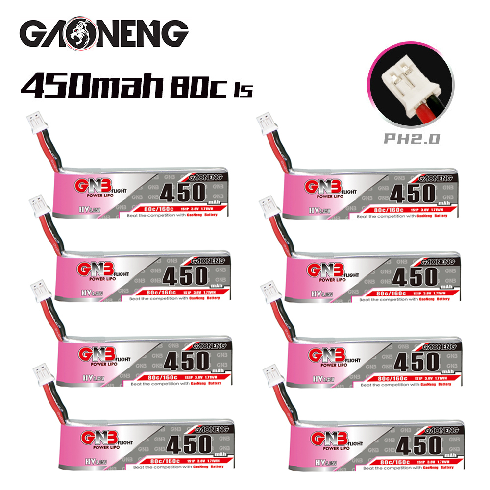 GNB HV 1S 3.8V 450mAh 80C/160C – Drone Battery Lipo Bewertung und Preis
