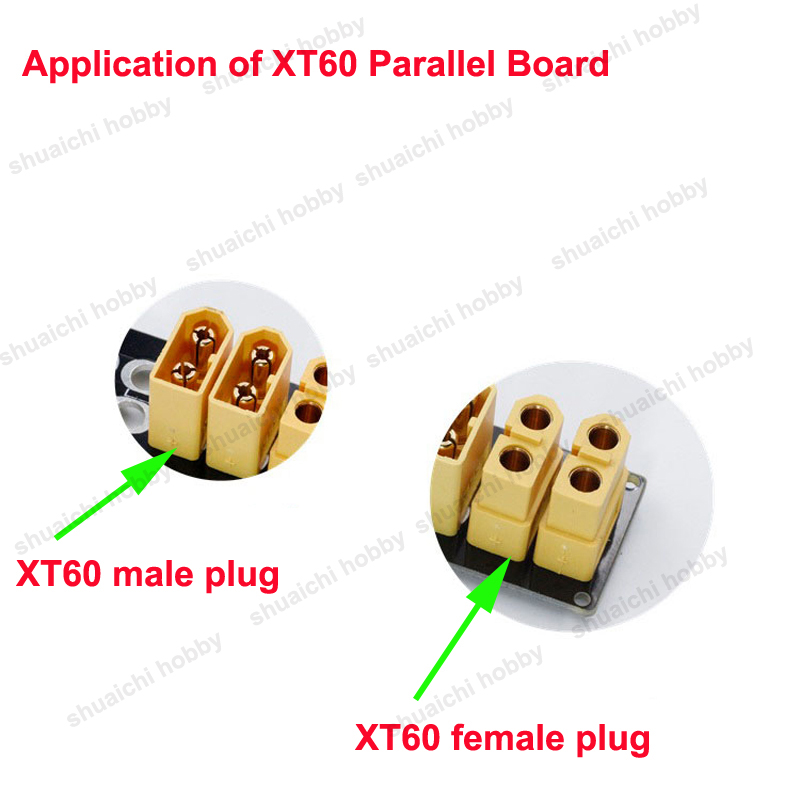 1PC XT60 XT30 Parallel Board f – Drone Battery Parallel Board Bewertung und Preis