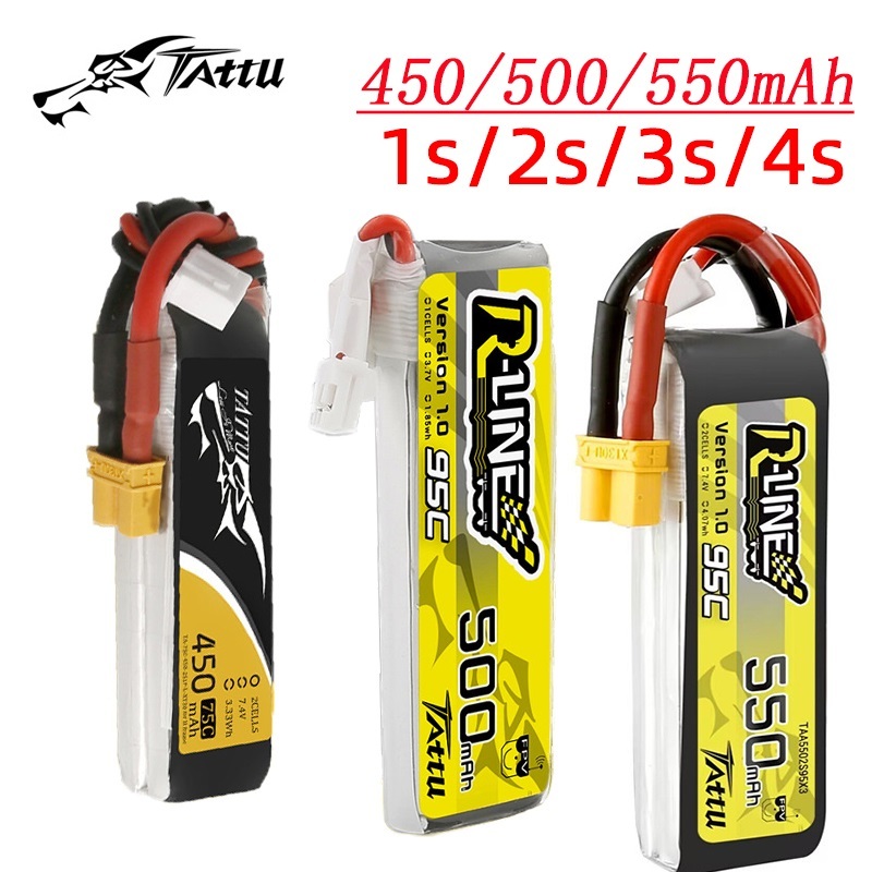 3Pcs NEW TATTU 450/500/550mAh  – Drone Battery Plate Bewertung und Preis