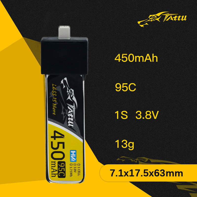 3Pcs NEW TATTU 450/500/550mAh  – Drone Battery Plate Bewertung und Preis