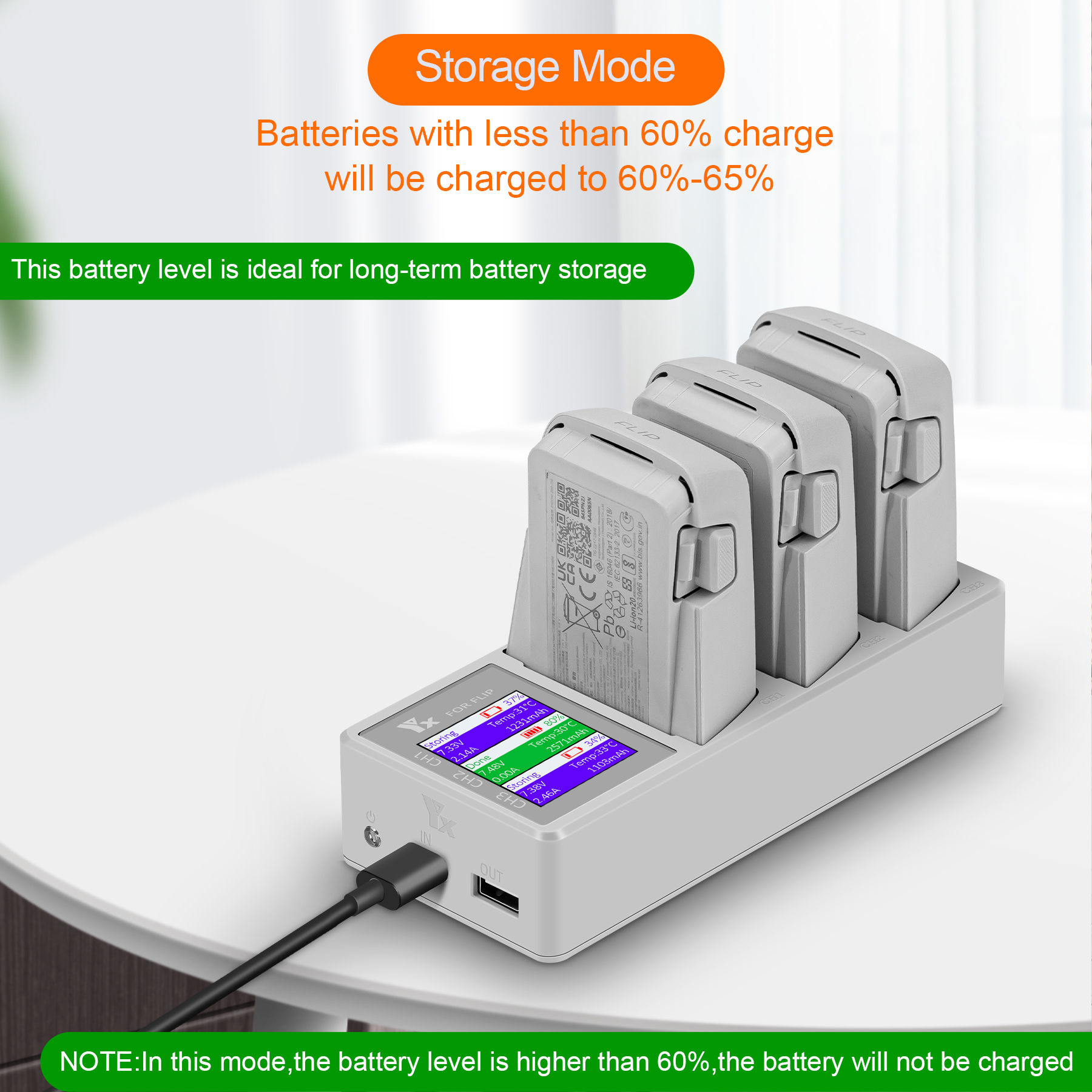 3 IN 1 Battery Charger For DJI – Drone Battery Parallel Board Bewertung und Preis