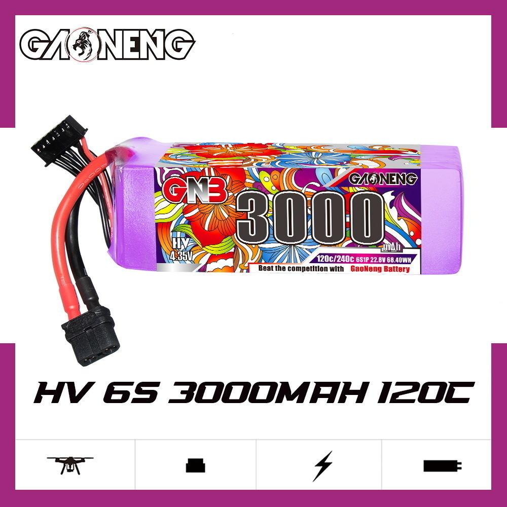 GNB Lipo Battery 6S 22.8V 3000 – Drone Battery Plate Bewertung und Preis