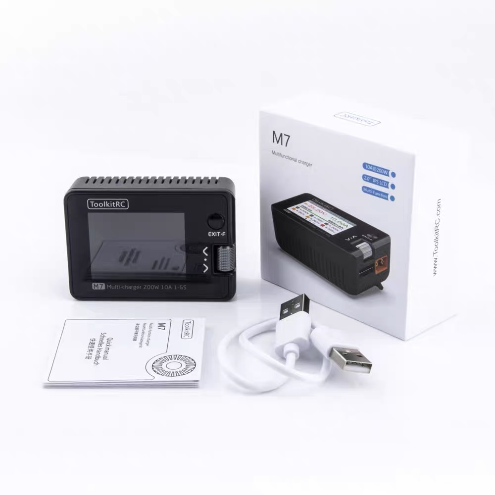 For ToolkitRC M7 200W 10A DC C – Drone Battery Voltage Checker Bewertung und Preis