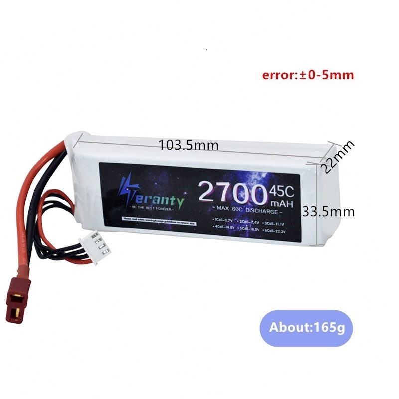 11.1V 2700mAh 3S 45C Lipo Batt – Drone Battery 3S Bewertung und Preis