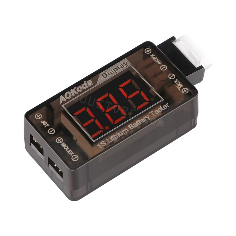 AOKoda AOK-041 1S LiPo Battery – Drone Battery Voltage Checker Bewertung und Preis